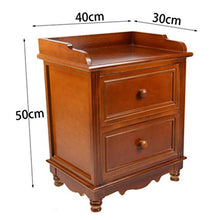 Yyqx Comodino Moda Tutti i comodini in Legno massello Camera da Letto Multifunzionale Semplice armadietto Comodini Letto
