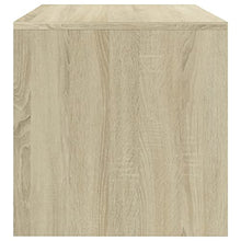 FAMIROSA Comodini Rovere Sonoma 2 pz 40x30x30 cm in Truciolato