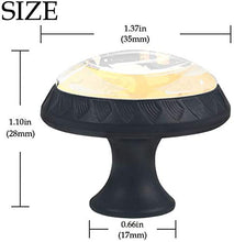 Felice Halloween Witch Castle Pomelli per Porta Set di 4 Pomelli per Mobili Manopole per Cassetti Cucina Armadio Vetro
