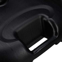 Relaxdays Base per Ombrellone, da Riempire con Acqua o Sabbia, per Aste D: 22-38mm, Piedistallo, Plastica, 44x42 cm,Nero
