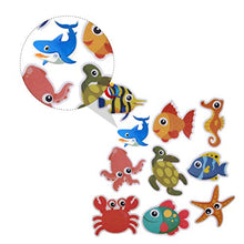 Cabilock 10 Pezzi Adesivi Antiscivolo Vasca da Bagno per Bambini Cartone Animato Antiscivolo Bagno Vasca da Bagno Decalcomanie Battistrada per Doccia
