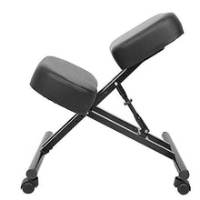 LIUXU Sedia Ergonomica, Sedia Inginocchiata Regolabile, Correzione di Postura/Sedia A Sgabello per Il Ginocchio, Sedia da Massaggio per Povere Supporto Posteriore, Cuscinetto 265 Sterline