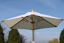 Garden Market Place Ombrellone da Giardino in Legno Duro di Ottima qualità – 2 m di Larghezza – 8 Colori Disponibili