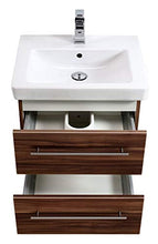 Mobile bagno con lavabo Villeroy & Boch Subway 2.0 55cm noce