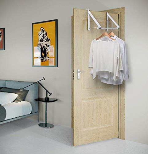 Kit Closet appendiabiti invisibile anta, Bianco