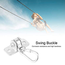 HERCHR Accessori Buckleswing per Altalena Sedia Amaca, Cuscinetti in Acciaio Fuso per Impieghi Gravosi per Uso Interno Ed Esterno