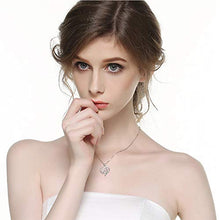 Collana In Argento Sterling, 925 Sterling Argento Grandi Mani Tenendo Piccole Mani Stile Moda Mamma Collana Cuore, Adatto Per La Festa Della Mamma, Regali Di Anniversario E Regali Di Compleanno
