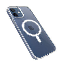 Custodia magnetica trasparente per iPhone 12 Pro Custodia di ricarica Magsafe, CrazyLemon Slim Fit Custodia rigida in silicone morbido con retro in TPU Custodia protettiva antiurto gialla