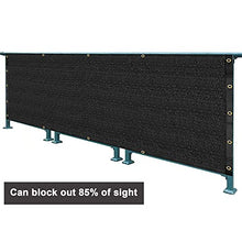 WUZMING Recinzione Copertura per Balcone All'aperto Parabrezza Recinzione Giardino Yard Wall Protezione della Privacy HDPE Resistente agli Agenti Atmosferici, con Fascette
