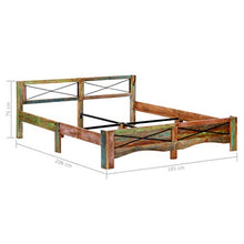 SKM Giroletto in Legno Massello di Recupero 180x200 cm (48.79kg)