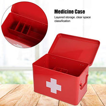 Jingyig Scatola dei medicinali, Organizer per Bottiglie di prescrizione Armadietto dei medicinali con Contenitore di Grande capacità, Cassetta di Pronto Soccorso sicura per la Famiglia