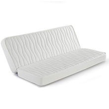 marcKonfort Materasso piegabile per Divano Letto 130X190, Altezza 13 cm, Tessuto Strech con Finiture rinforzate