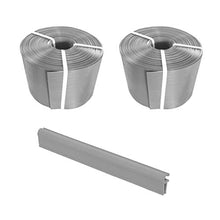 Thermoplast®, 2 strisce di protezione per recinzione, 19 cm x 26 m = 4,94 m2, grigio