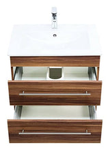 Mobile bagno con lavabo Villeroy & Boch Venticello 65cm noce