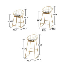 Sedia da pranzo, Sedia for braccioli, Seggiolone, Seggiolone, Sgabello Sgabello Sgabello Sgabello Bar Sgabello Home Schienale Sedie di altezza Breakfast Bar Sgabello Tempo libero Counter Pub Bi FACAI