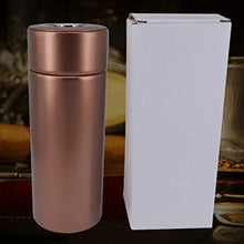 Tauzveok Portable Cigar Humidor Bagagli A Mano Pot Legno di Cedro per La Corsa Humidor con Igrometro A 5 Bastoni Cuoio Cigar Box di Stoccaggio,Marrone