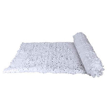 AWCPP Camo Netting Shading Net Camouflage Net Net | Decorazione Di Reticolato Ombra, Pieghevole Facile da Traspirante | per Camping Photography Jungle, Bianco,2 * 3M.
