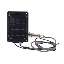 SaySure - 4-Band EQ Guitar Equalizer Acoustic Guitar Preamp Piezo