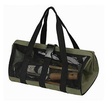 Takefuns - Borsa portaoggetti da giardino, grande apertura leggera e resistente
