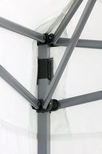 Tepro "Belize", gazebo pieghevole, fumo/antracite, 300 x 300 x 283 cm