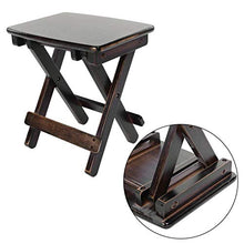 Durevole Smooth Stool Sgabello da casa Ecologico Sgabello in bambù da Bagno per Soggiorno