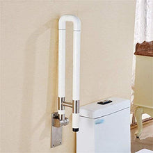 Maniglioni da Bagno Folding Bagno Grab Bar, Acciaio Inossidabile di Nylon corrimano, Servizi igienici Antiscivolo Maniglia di Sicurezza for i Bambini Anziani Accessori da Bagno
