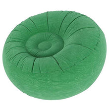 Divano Gonfiabile per Il Tempo Libero, Divano Singolo per Interni per Esterni, Balcone da Giardino ergonomico Pieghevole in PVC per Regalo Soggiorno(Light Green)