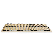vidaXL Legno Faggio Rete a Doghe 7 Zone con 28 Doghe 90x200cm Telaio Giroletto