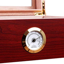 YUTRD ZCJUX Cedar Cigar Humidor - con igrometro e umidificatore Versatile Strong Seal Resistente all'Usura