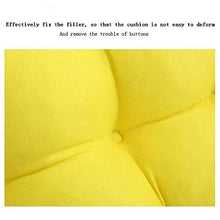 ZYHA Cuscini da Sedia Cuscino Sedia Cuscini di Seduta con Cravatta Spazzolato Traspirante Set di 4 Cuscini di Seduta Cuscino Sedia 40x40 per Interno ed Esterno Cuscino per Pavimento Piazza
