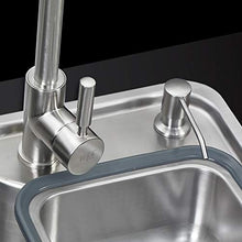 CHENSHJI Stainless Steel Kitchen Sink Stretching Singolo Depressione Grande Drenaggio Lavello Lavabo Espandibile in Acciaio Inox Lavello in Acciaio Inox (Color : Silver, Size : 78x48cm)