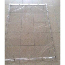 MTYLX Grande Tela Cerata Resistente, Teloni, Personalizzabile, 500 G/M², Trasmissione Della Luce Tovaglia Antipioia in Tessuto Pellicola Morbida Copertura per Giardinaio in Pvc,Chiaro,3X6M