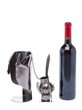Portabottiglie studente laureato celebrazione del vino supporto di bottiglia del