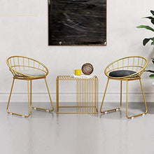 GYPPG Sedia da Pranzo Minimalista Moderna nordica, Sedia per Il Tempo Libero Leggera per la casa Sedia per Il Trucco Balcone Tavolino e Sedia Bar Sedia per Il Tempo Libero dell'hotel, ro