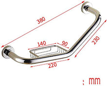 Maniglioni da Bagno Bagno corrimano in Acciaio Inox Vasca da Bagno Doccia Handle with casa della mensola ausiliaria di Sicurezza corrimano Accessori da Bagno