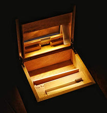 The Rolling Box Glossy Pink 170 Rosa Laccato Lucido Scatola per Fumatori con Luce