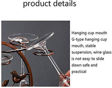 PROJECTOR F Ferro Wine Rack, Rotonda Creativa Salone della Casa Contatore Esporre Fortunato Uccello Calice Scaffale, Holder Retro Organizzatore Mensola Essiccazione, Wineglass Supporto Metallo