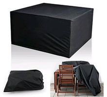 Diossad Protezione Protetivo Coperture Mobili da Giardino Impermeabile Nero 213 x 132 x 74cm