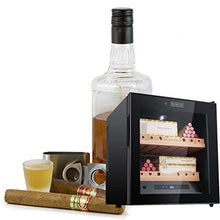 Ljf Cigar Humidors Home Electronic Cigar Box Cigar Cabinet gabinetto di idratazione termostatica può Contenere 200 Regalo di Risparmio energetico (Color : Black, Size : 43.5 * 51 * 48CM)