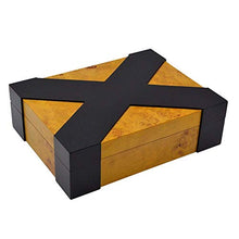 CLJ-LJ General Cigar Pacchetto Nero Giallo Cucitura Legno di Cedro humidor in Legno Scatola