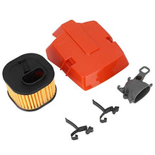 Rockyin HD Air Filter Holder Fit for Husqvarna 372XP 362 371 365 Adattatore di aspirazione Chainsaw