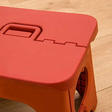 Plhgf Folding Passo sgabello portatile pieghevole di plastica Passo Sgabello, pieghevole Passo Sgabello for bambini, di slittamento non pieghevoli Sgabelli di Cucina Bagno Camera da letto, può contene