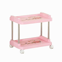 YIN YIN Carrello per Ripiani Carrello Multifunzionale dell'automobile di Bellezza del Carrello del Salone di Capelli del Carrello della Macchina di Bellezza della Cucina Carrello a rulli
