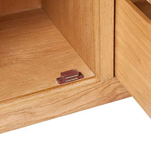vidaXL Credenza Grande 3 Cassetti Rovere Mobile Armadietto Madia Cassettiera
