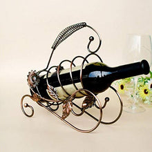 Portabottiglie creativo da appendere a forma di nave pirata a forma di barretta di vino, decorazione per la casa, bar