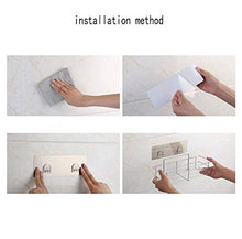 WMYATING Salvaspazio, sicuro, comodo e bello scaffale da bagno, organizer da cucina con supporto in acciaio inox per il bagno quotidiano