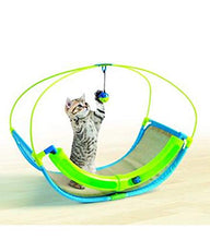 Astuceo - Altalena per gatto, colore: Verde