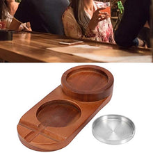 Posacenere per sigari, vassoio per sigari durevole, accessorio per sigari per sala sigari da ufficio a casa(Oval (with ashtray))