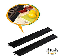 Petyoung Coperchio dello Spazio del Contatore della Stufa della Cucina in Silicone- 2 Pezzi di Riempimento Resistenti al Calore Larghi E Lunghi Riempiono Le Guarnizioni Sigillano Gli Spazi