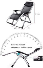 CCLLA Lettino Prendisole Leggero Sedie da Giardino Pieghevoli Set di 2 Sdraio Pieghevoli, Sedia da Giardino per Ufficio Beachning | Sedia a Sdraio Pieghevole Siesta | Heavy Duty Foldingner Beach C